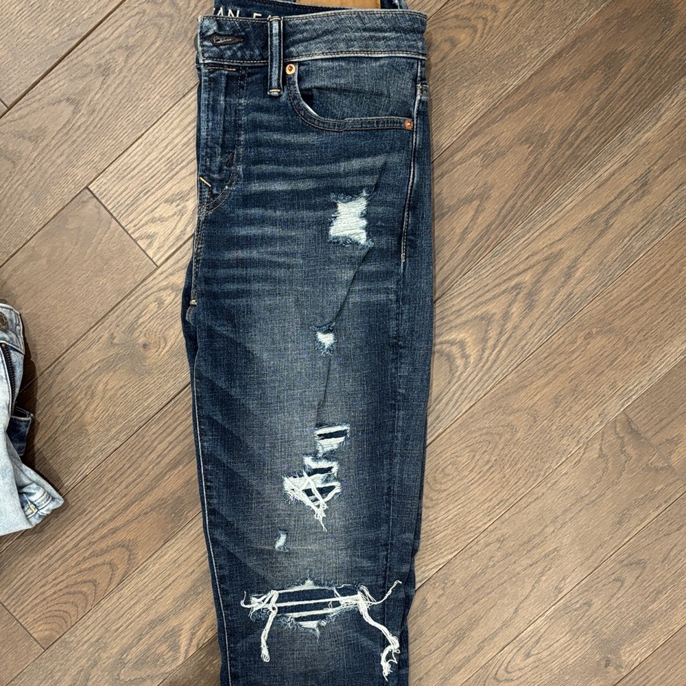 American Eagle Outfitters Men's Distressed Skinny Jeans